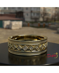 0.36ct Diamond Gold Wedding band - 01US85V