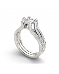 1.72ct Brilliant Diamond Gold Engagement Ring